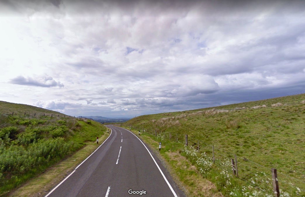 A man has died after his car was involved in a crash with an HGV in Midlothian.