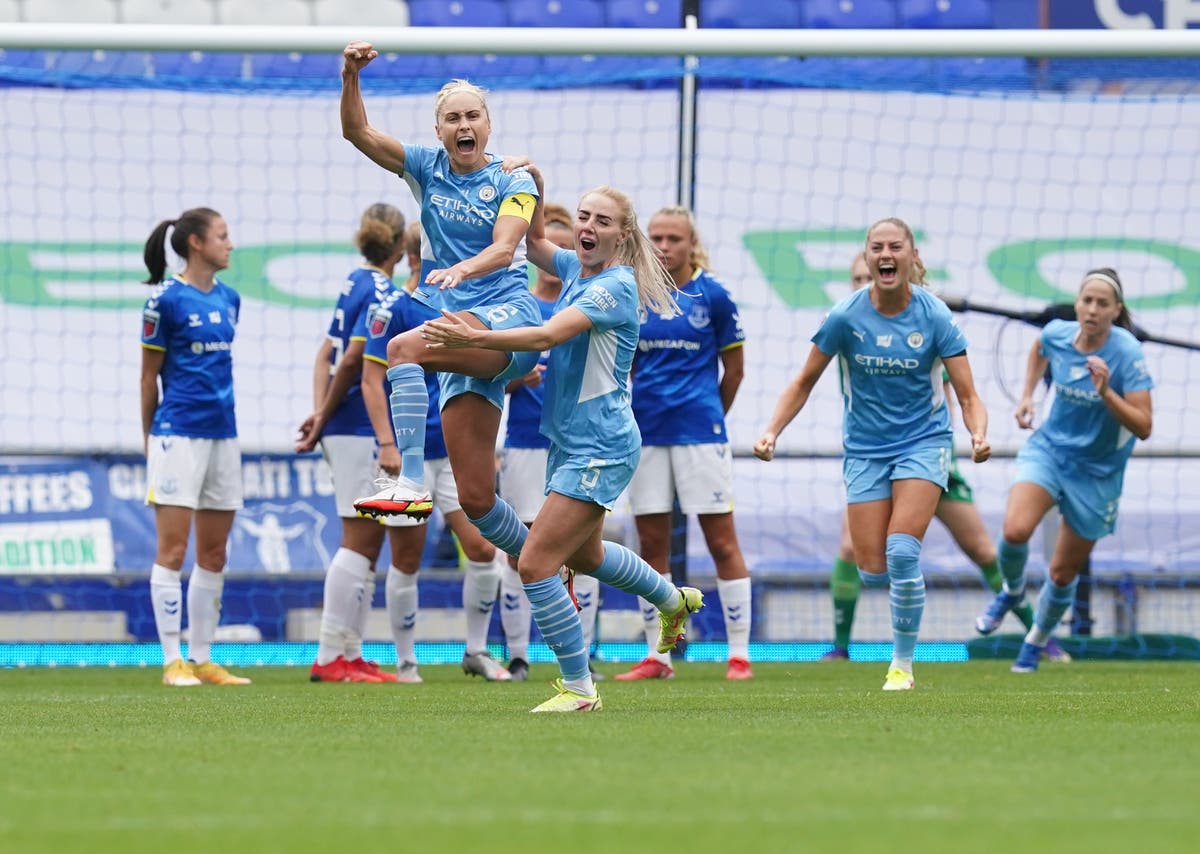 Manchester City open their WSL campaign with an emphatic victory over Everton