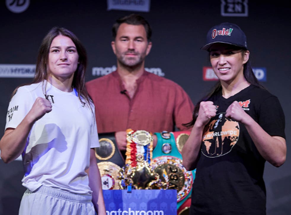 <p>Katie Taylor is looking to impress against Jennifer Han</p>