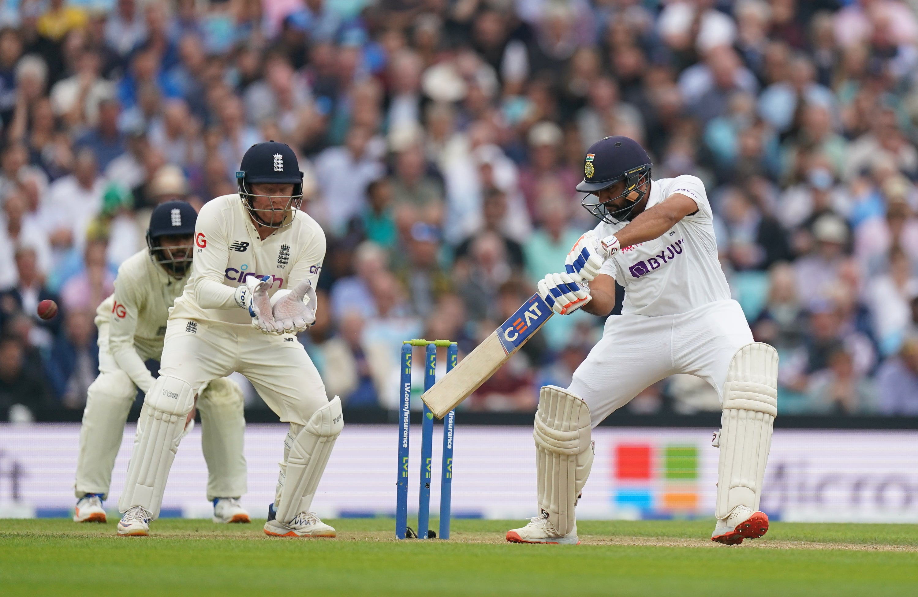 England vs India Rohit Sharma shines with magnificent ton to leave England chasing The Independent photo