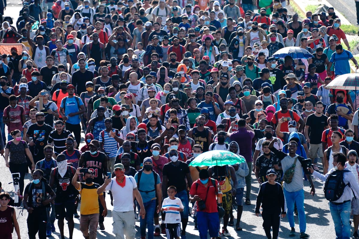 Cuarto grupo de migrantes parte de frontera sur de México Independent