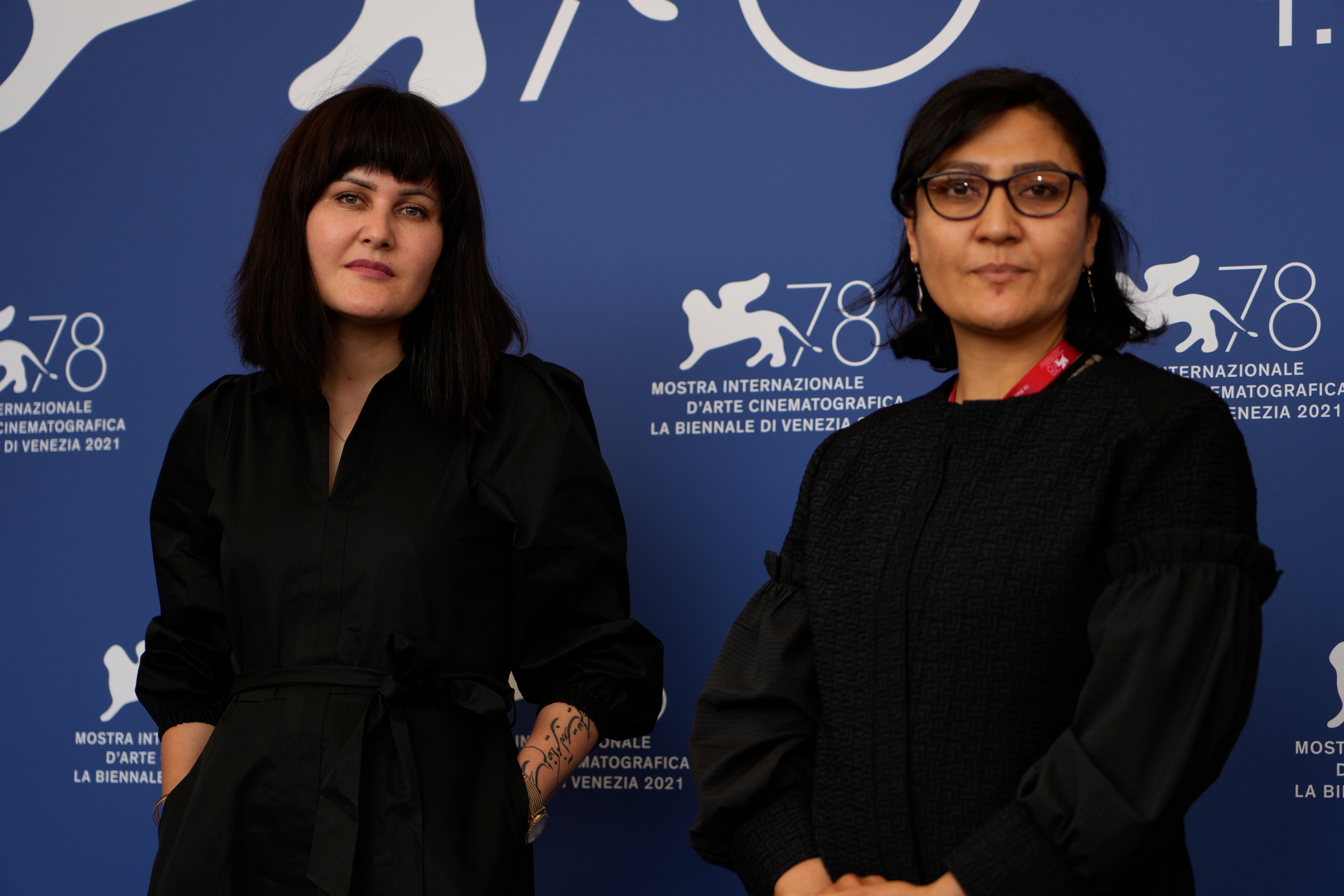 Italy Venice Film Festival 2021 Afghan Panel Photo Call