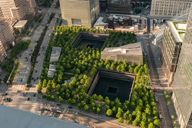 <p>The Bidens will visit the National 9/11 Memorial plaza in Lower Manhattan as well as the Pentagon and Shanksville, Pennsylvania on the 20th anniversary of the 2001 attacks</p>