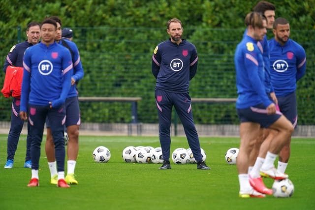 England manager Gareth Southgate says his team ‘can’t miss an opportunity to improve’ (Nick Potts/PA).
