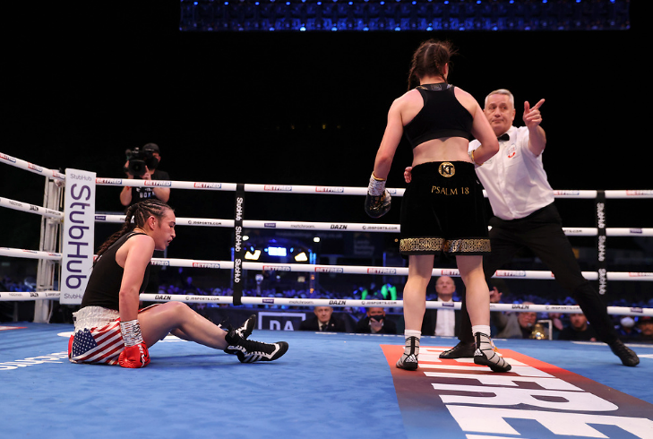 Katie Taylor drops Jennifer Han