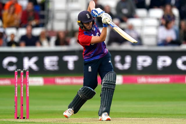 Nat Sciver admitted England Women missed their experienced players as New New Zealand levelled the T20 series with a four-wicket win at Hove (Zac Goodwin/PA)