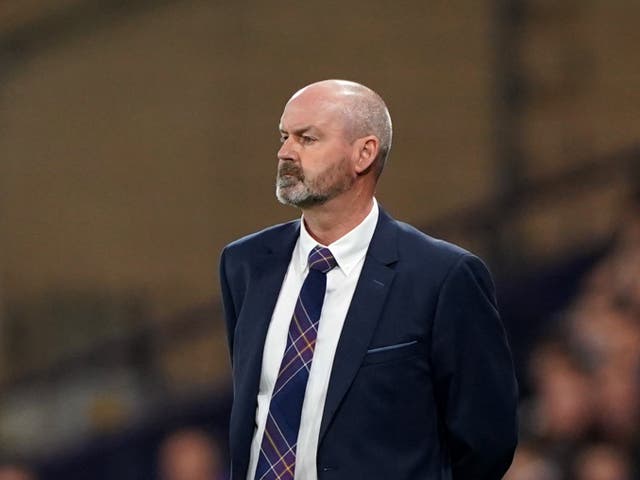 Scotland manager Steve Clarke was pleased with the Moldova win (Andrew Milligan/PA)