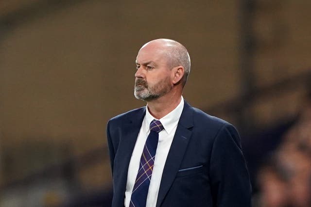 Scotland manager Steve Clarke was pleased with the Moldova win (Andrew Milligan/PA)