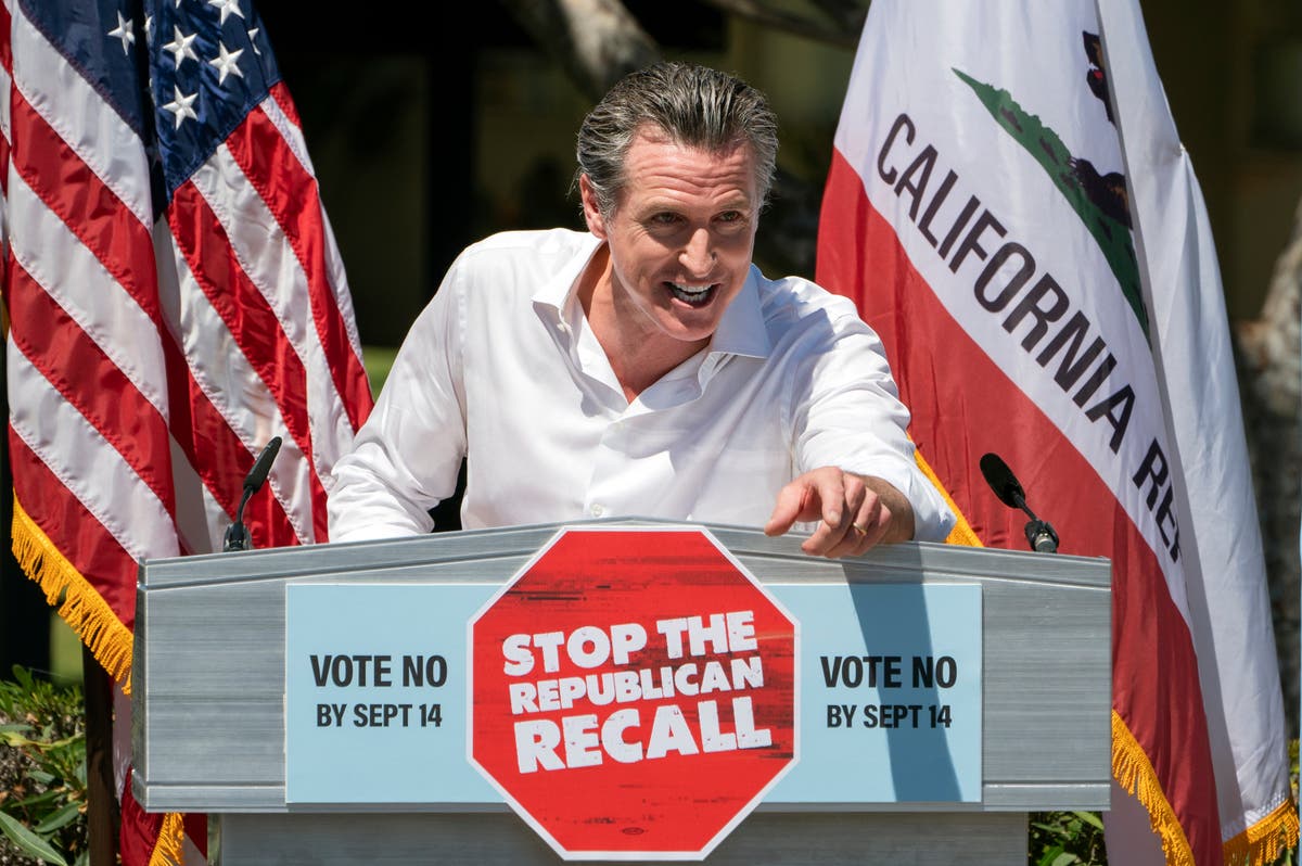Newsom, Warren see national consequences in recall fight 