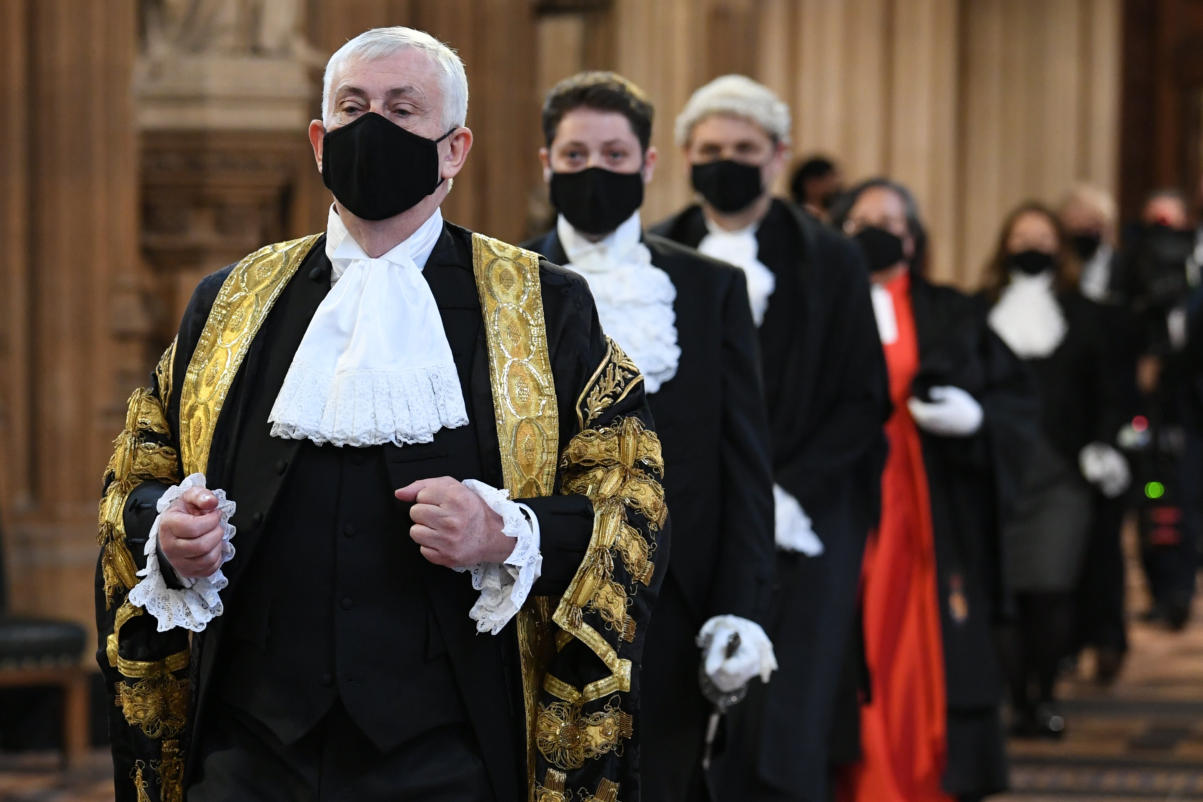 Sir Lindsay Hoyle has asked for returning MPs to smarten up their outfits