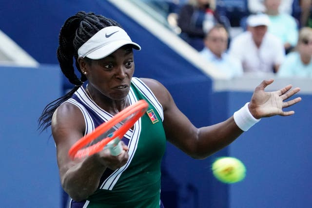 Sloane Stephens revealed she received a torrent of abuse on social media after her US Open exit (Elise Amendola/AP)