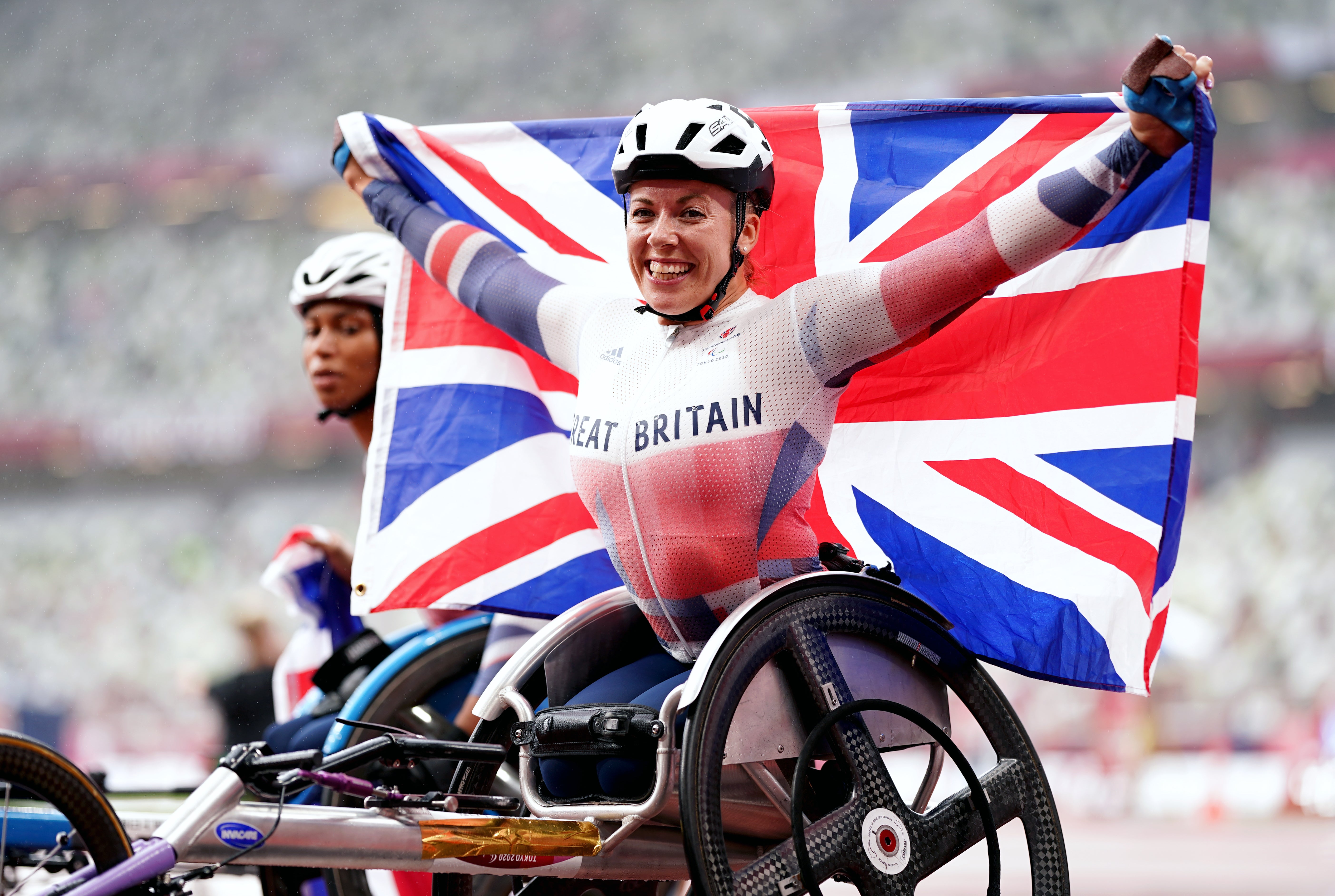 Wheelchair racer Hannah Cockroft won double gold in Tokyo (John Walton/PA)