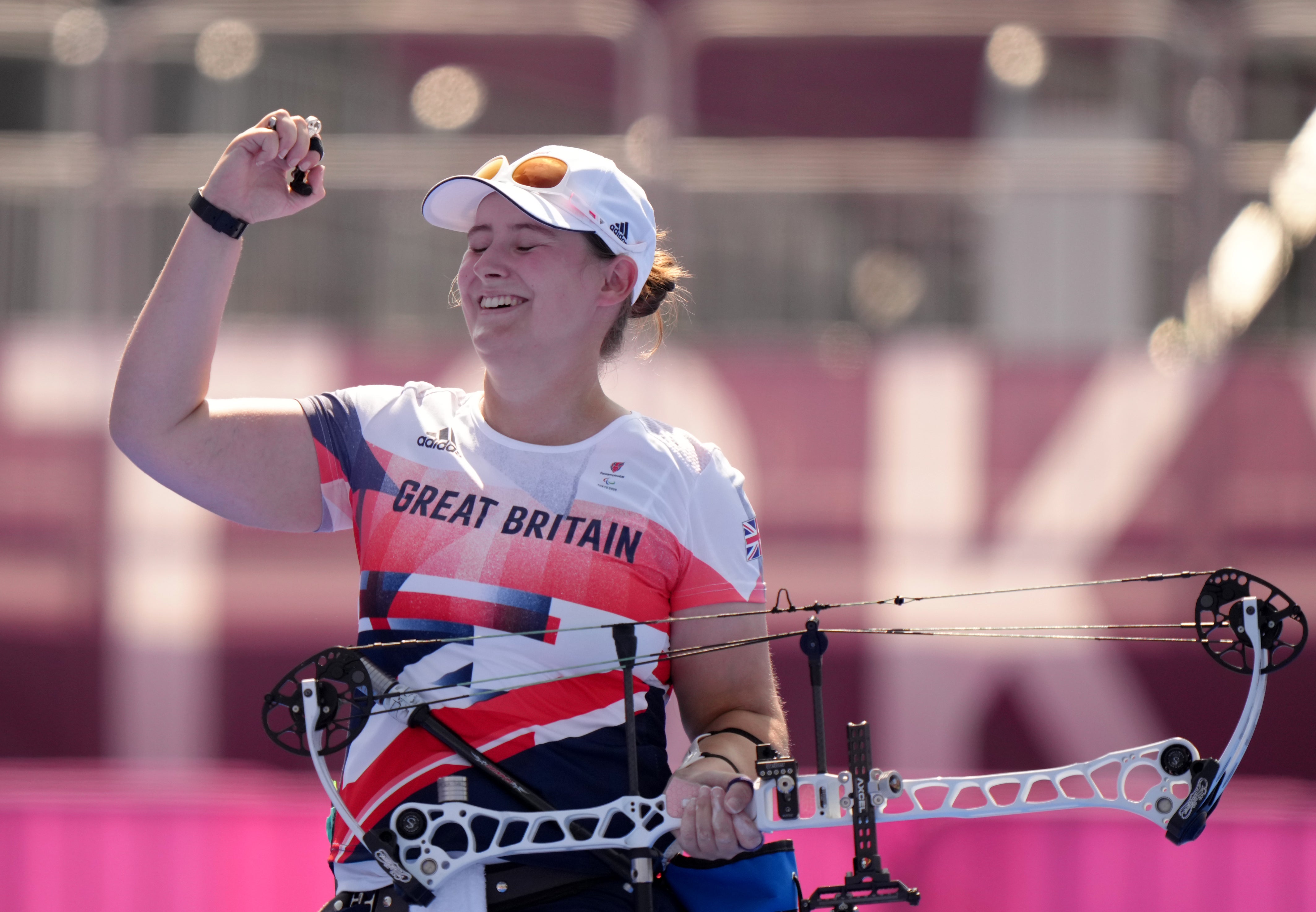 Great Britain’s Phoebe Paterson Pine won archery gold (Tim Goode/PA)