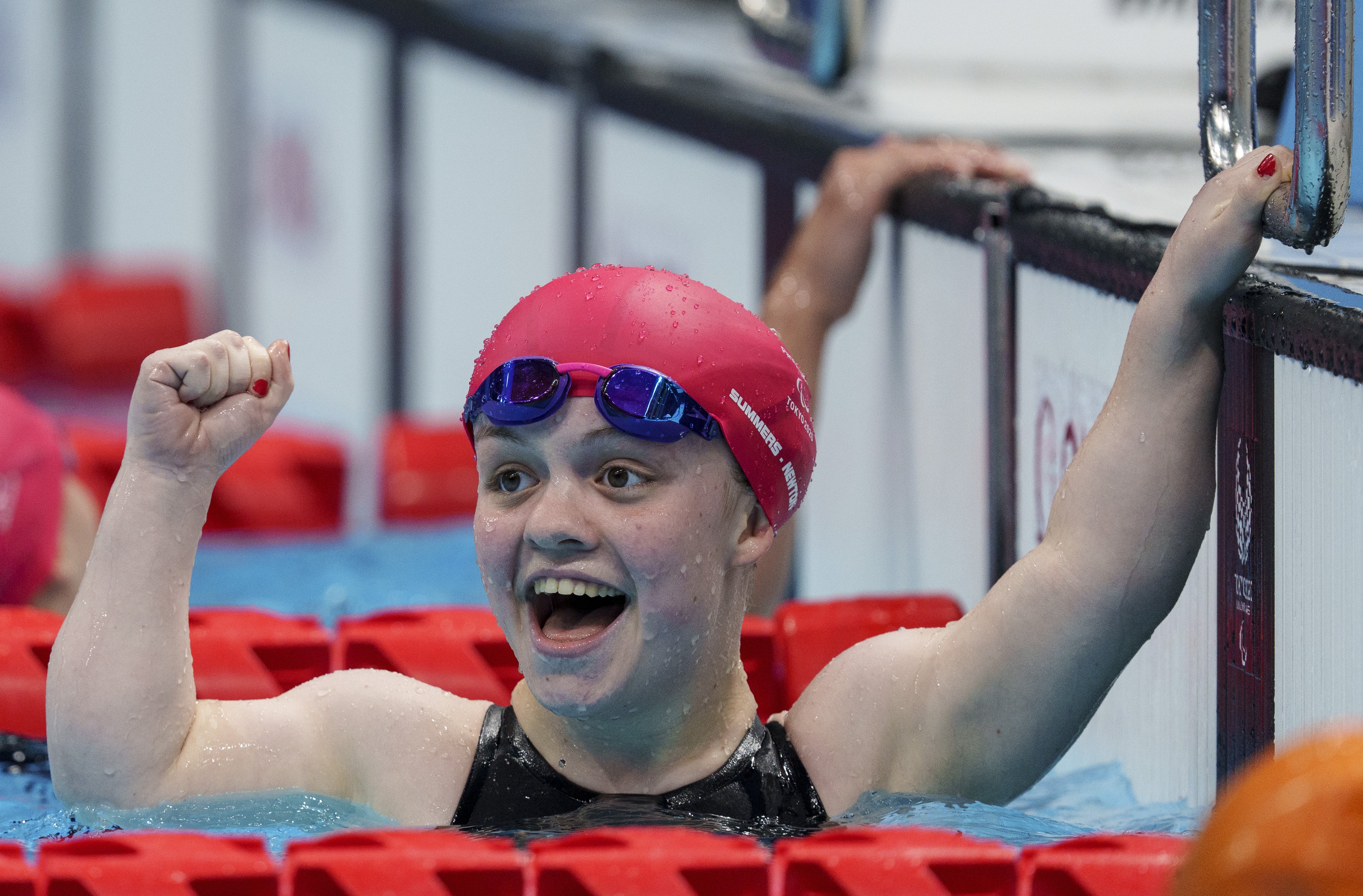 Maisie Summers-Newton, pictured, eclipsed hero Ellie Simmonds in Tokyo (Bob Martin/OIS/PA)