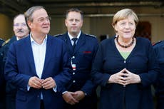 Germany's Merkel expresses support for Laschet as successor