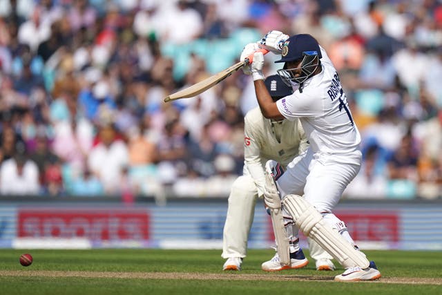 Rishabh Pant scored 50 for India (Adam Davy/PA)