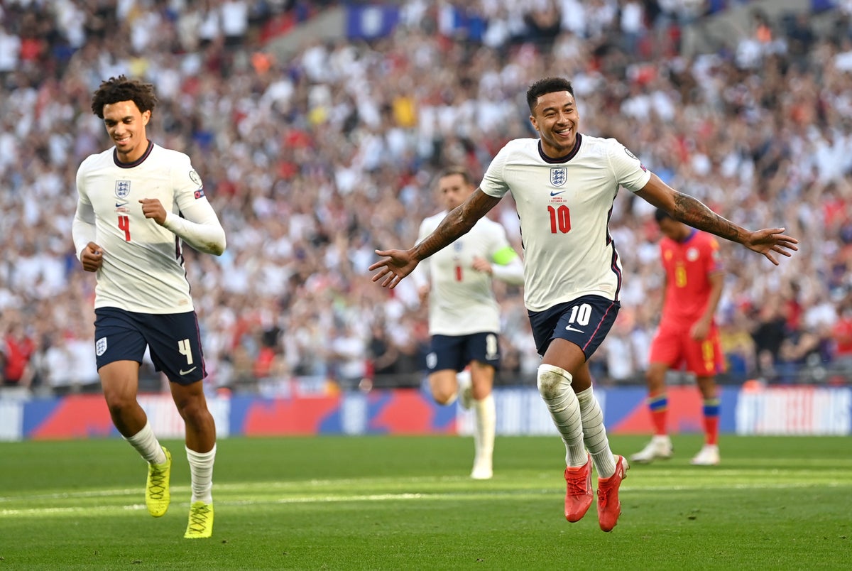 England Vs Andorra Result Jesse Lingard Gives Gareth Southgate Something To Think About In Win The Independent