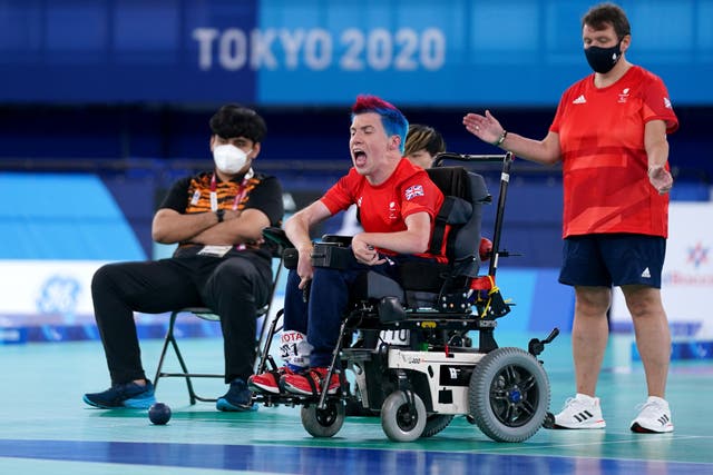 David Smith retained his Paralympic boccia title (Tim Goode/PA)