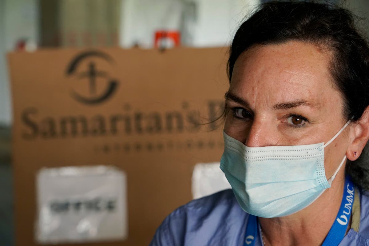 Hospitals in crisis in least vaccinated state in US