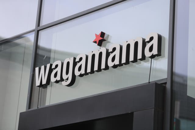Pan-Asian chain Wagamama has revealed difficulty in hiring chefs across a fifth of its restaurants (Mike Egerton/PA)