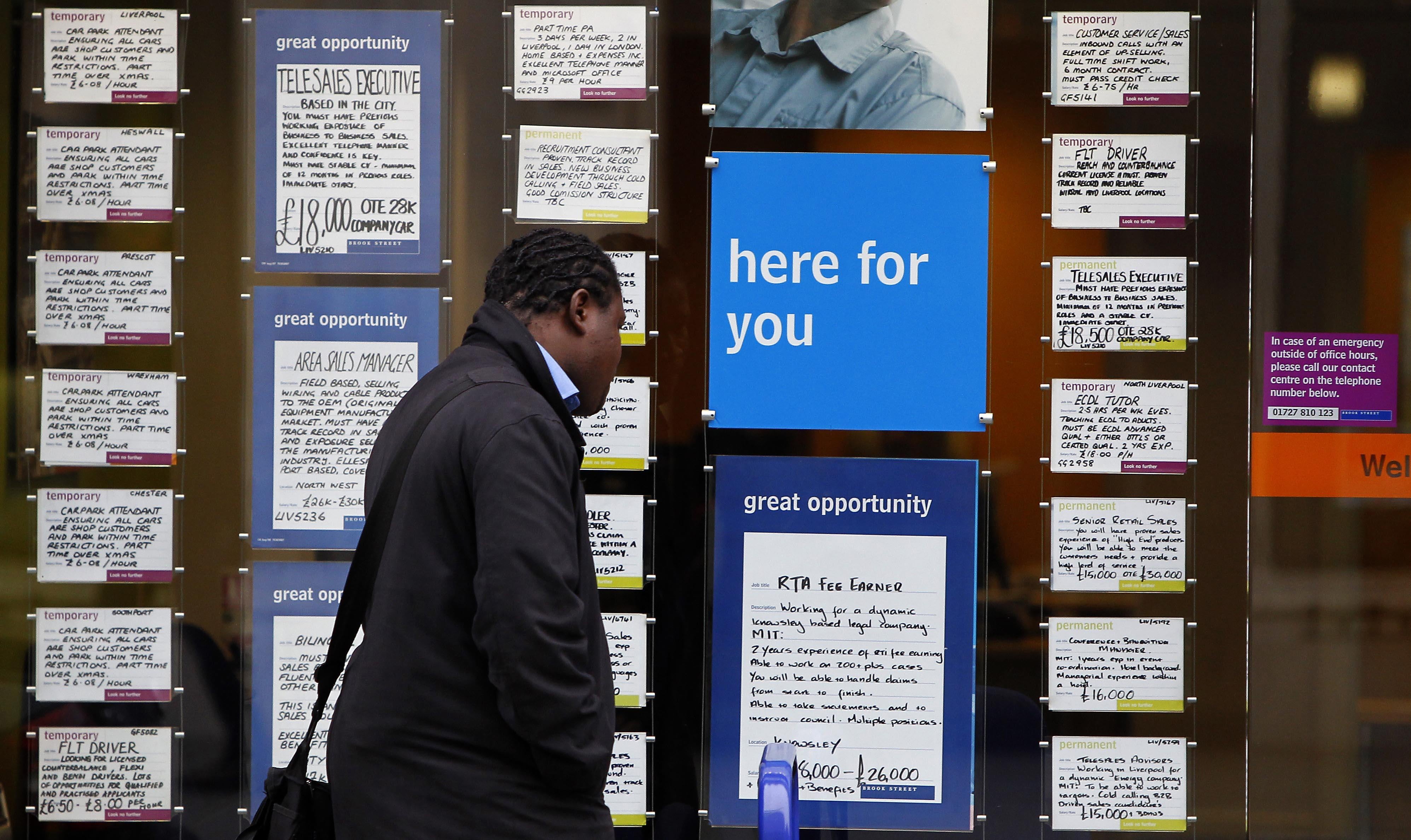 The number of job vacancies has hit a record high of 1.1 million