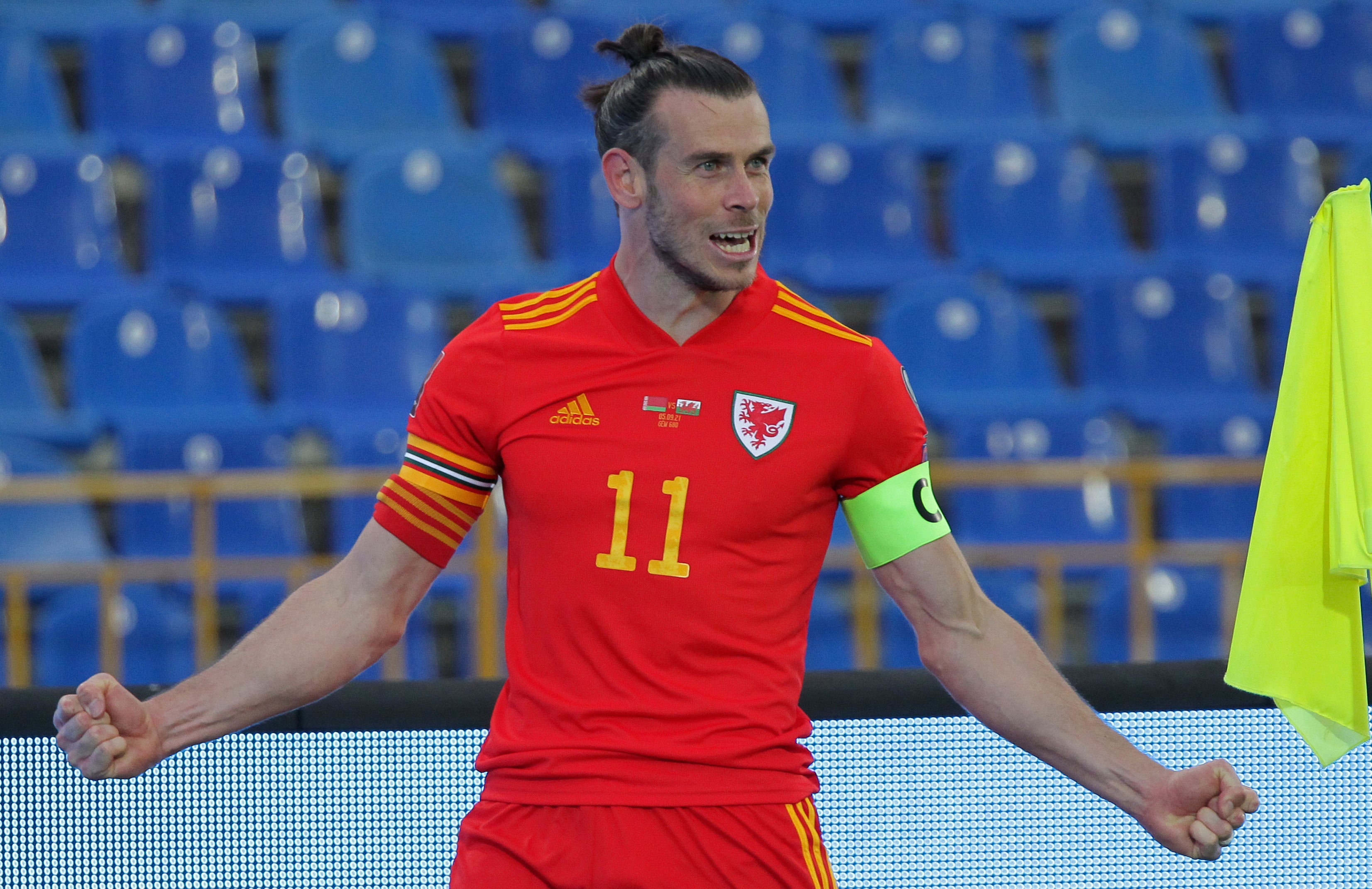 Gareth Bale’s hat-trick inspired Wales to victory over Belarus (Alexey Nasyrov/AP)