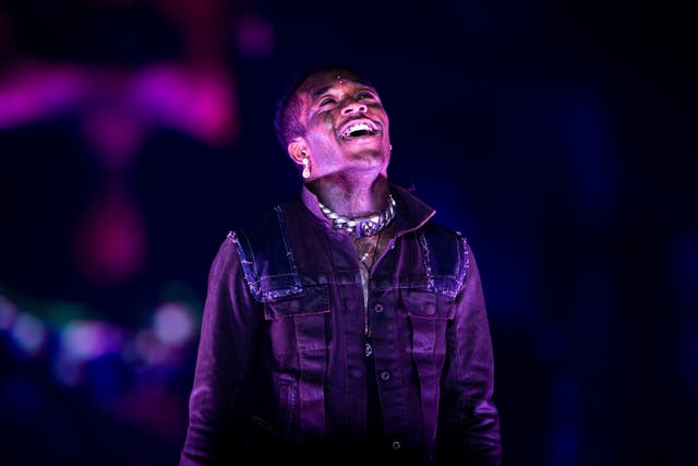 <p>File image: Lil Uzi Vert performs on stage during Rolling Loud Miami 2021</p>