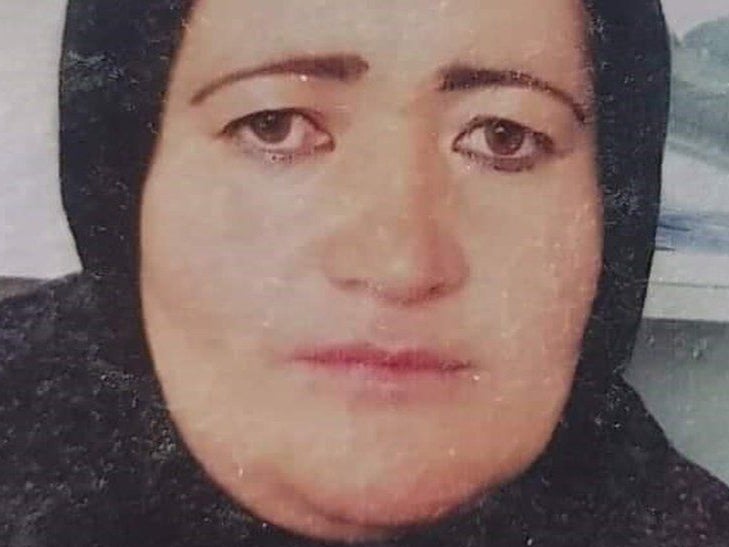 Negar’s family provided this image of her to Western media