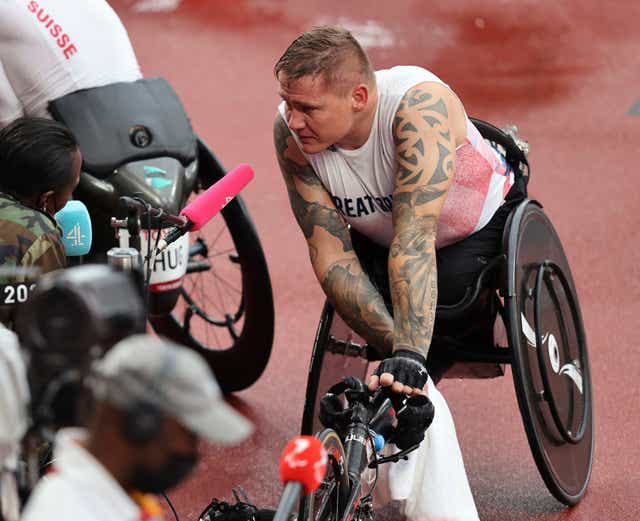 <p>David Weir is angry at the state of his sport </p>