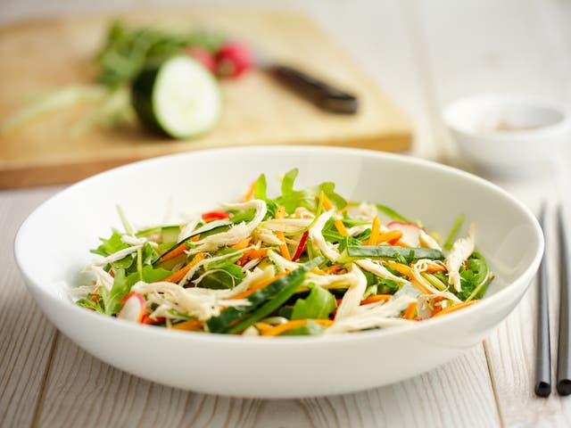 <p>Nuoc cham gives this simple, satisfying salad a salty-sweet finish </p>