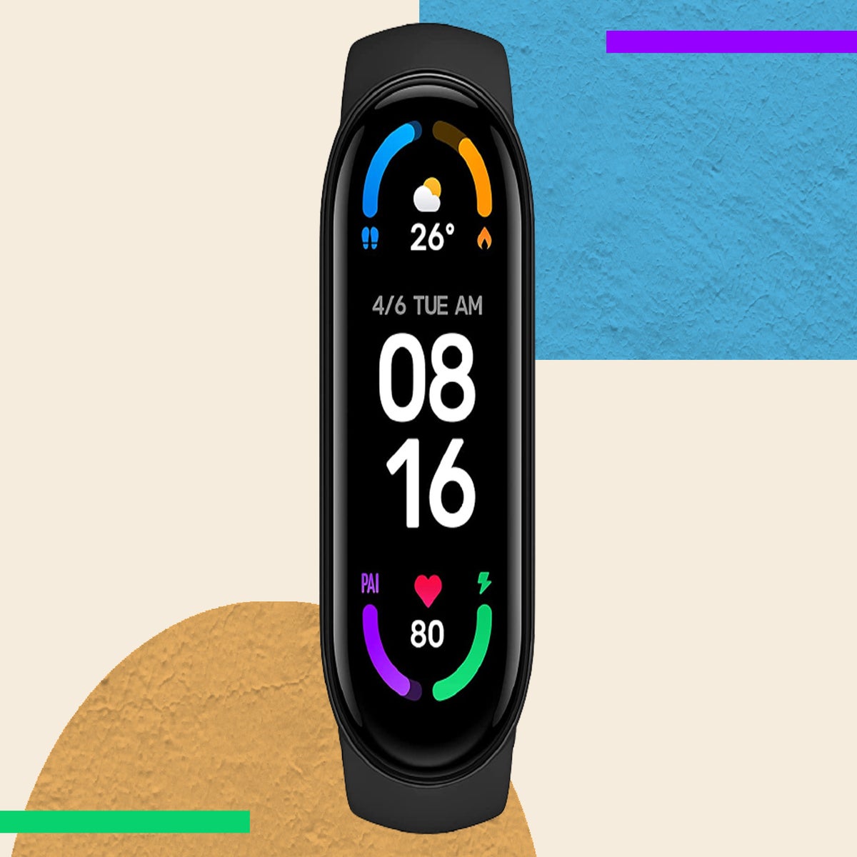 Xiaomi Mi Band 6, Tested on Land & Water