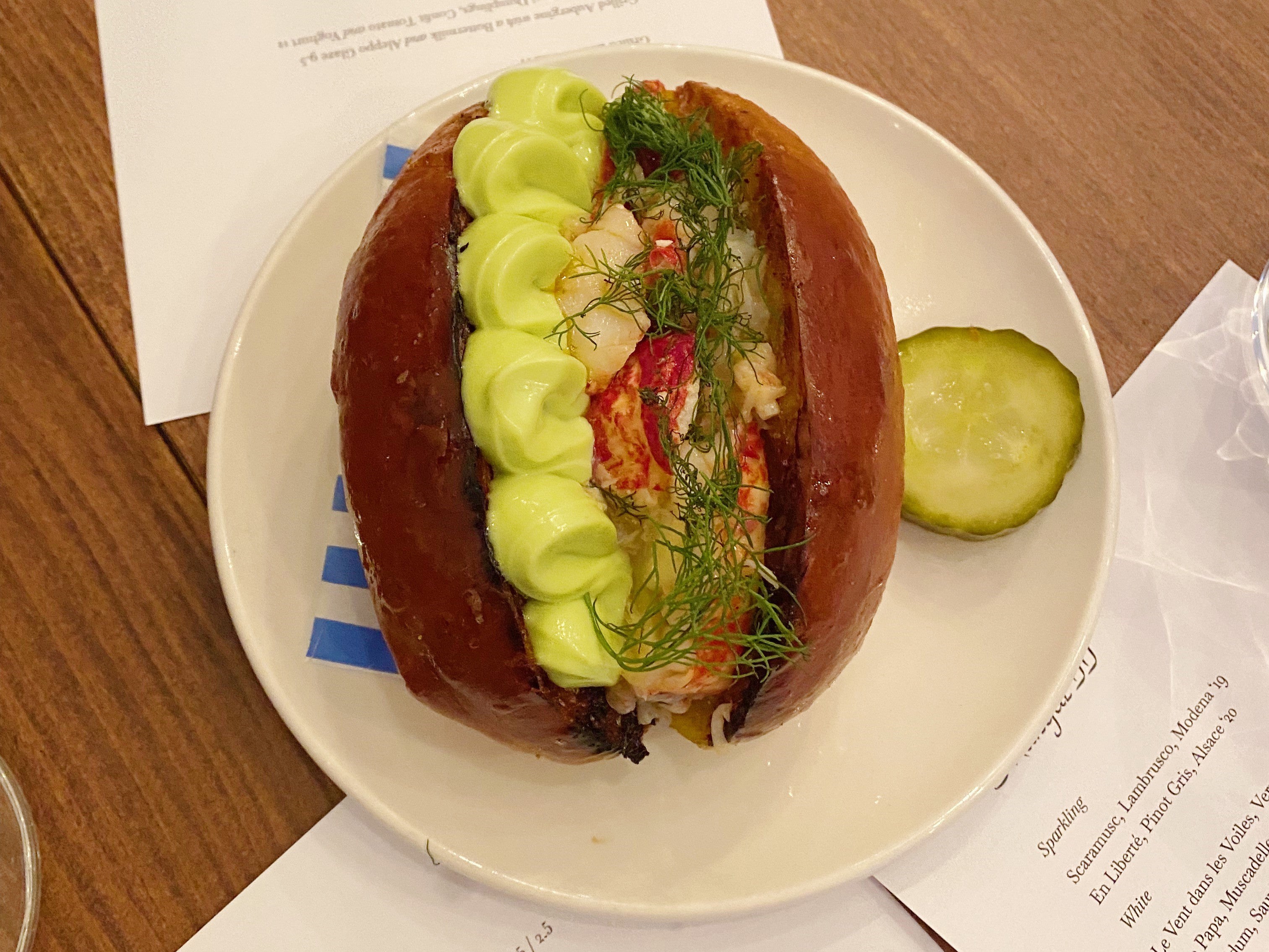 The brioche roll was so good, the lobster roll could have been enjoyed without the seafood