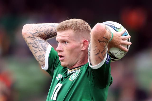<p>Republic of Ireland’s James McClean has pleaded for patience as manager Stephen Kenny implements his plans (Niall Carson/PA)</p>