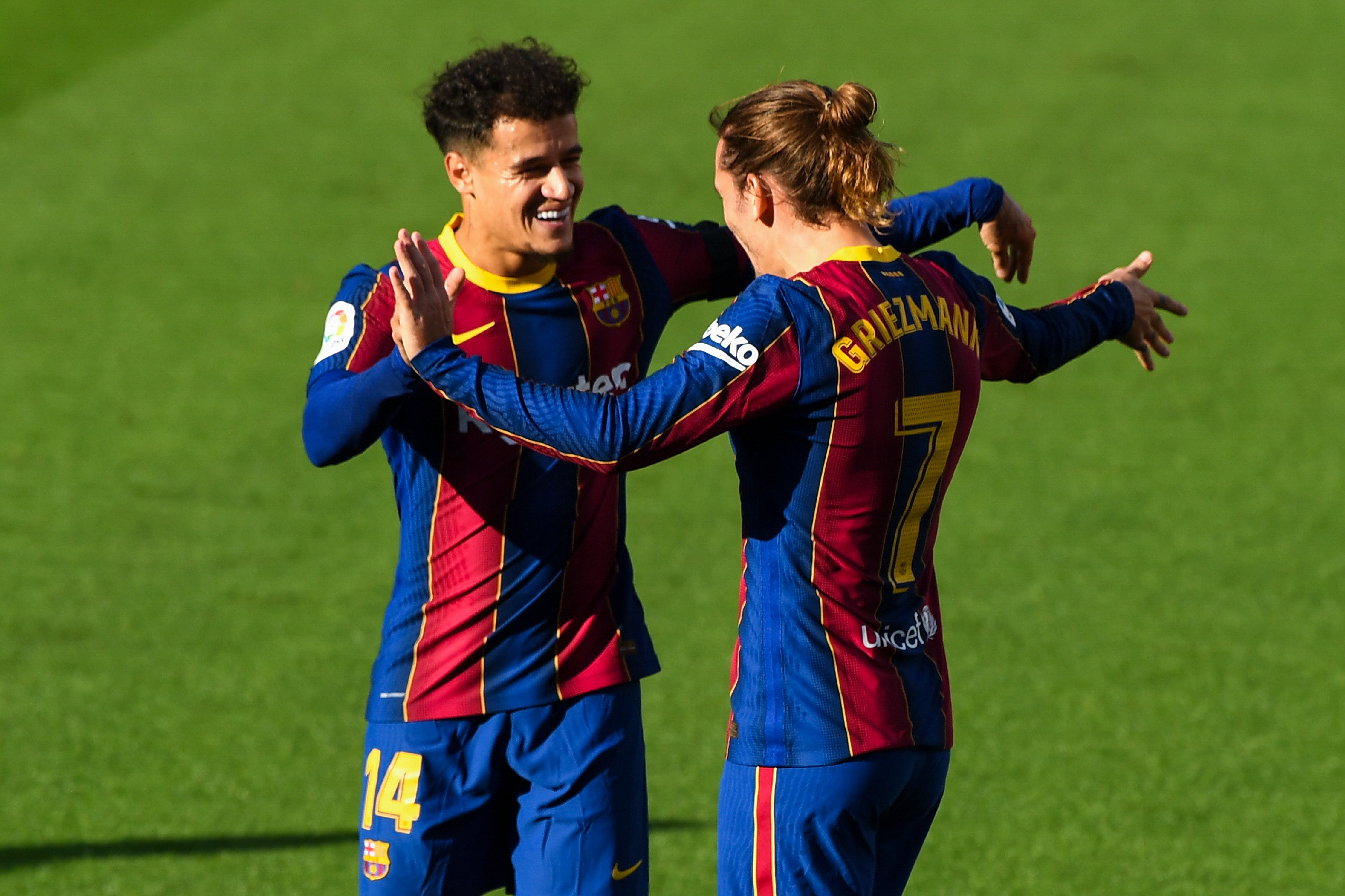 Philippe Coutinho, left, could be on his way out of Barcelona