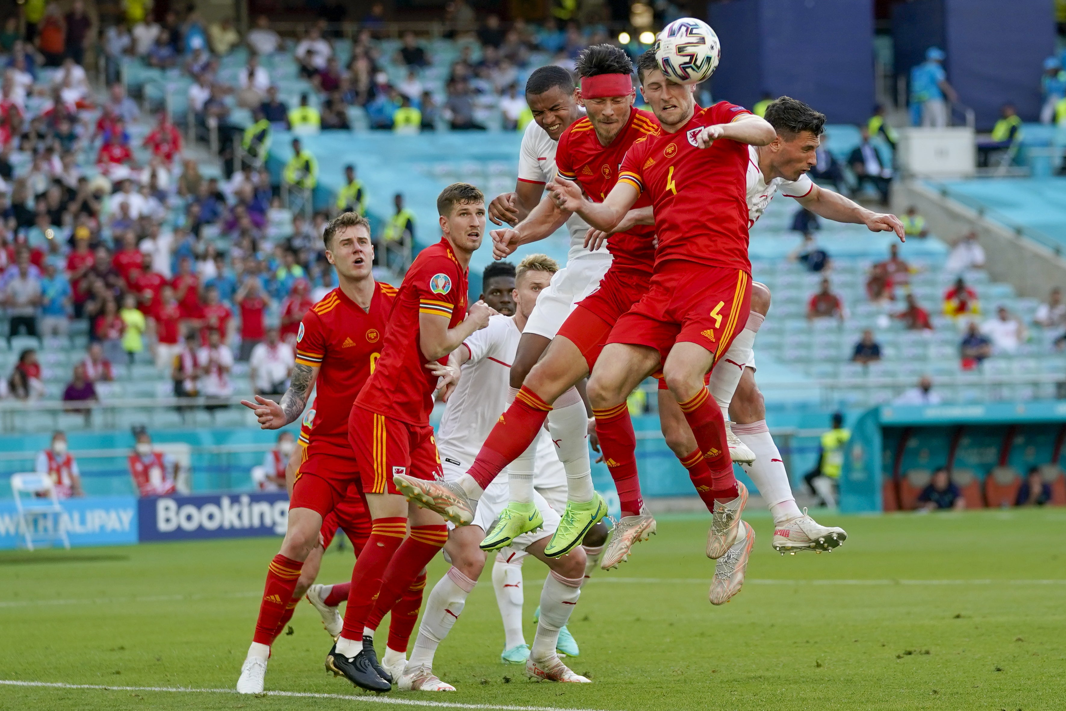 Amar Cymru members came together to support Wales at Euro 2020 this summer (PA)