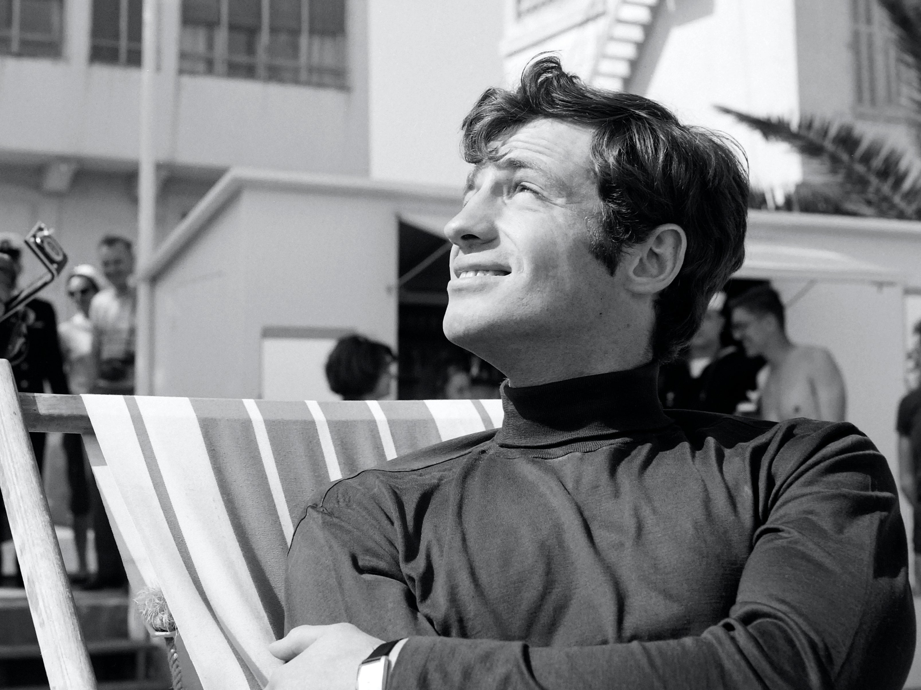 Jean-Paul Belmondo at Cannes Film Festival in 1964