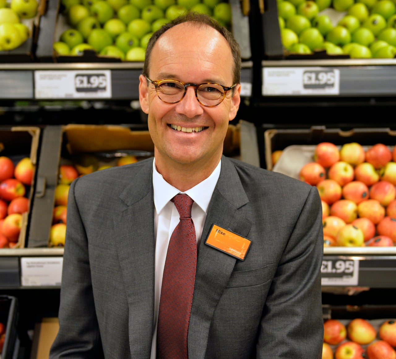 Mike Coupe, the former boss of Sainsbury’s, will now lead New Look as its chairman (Sainsburys / PA)