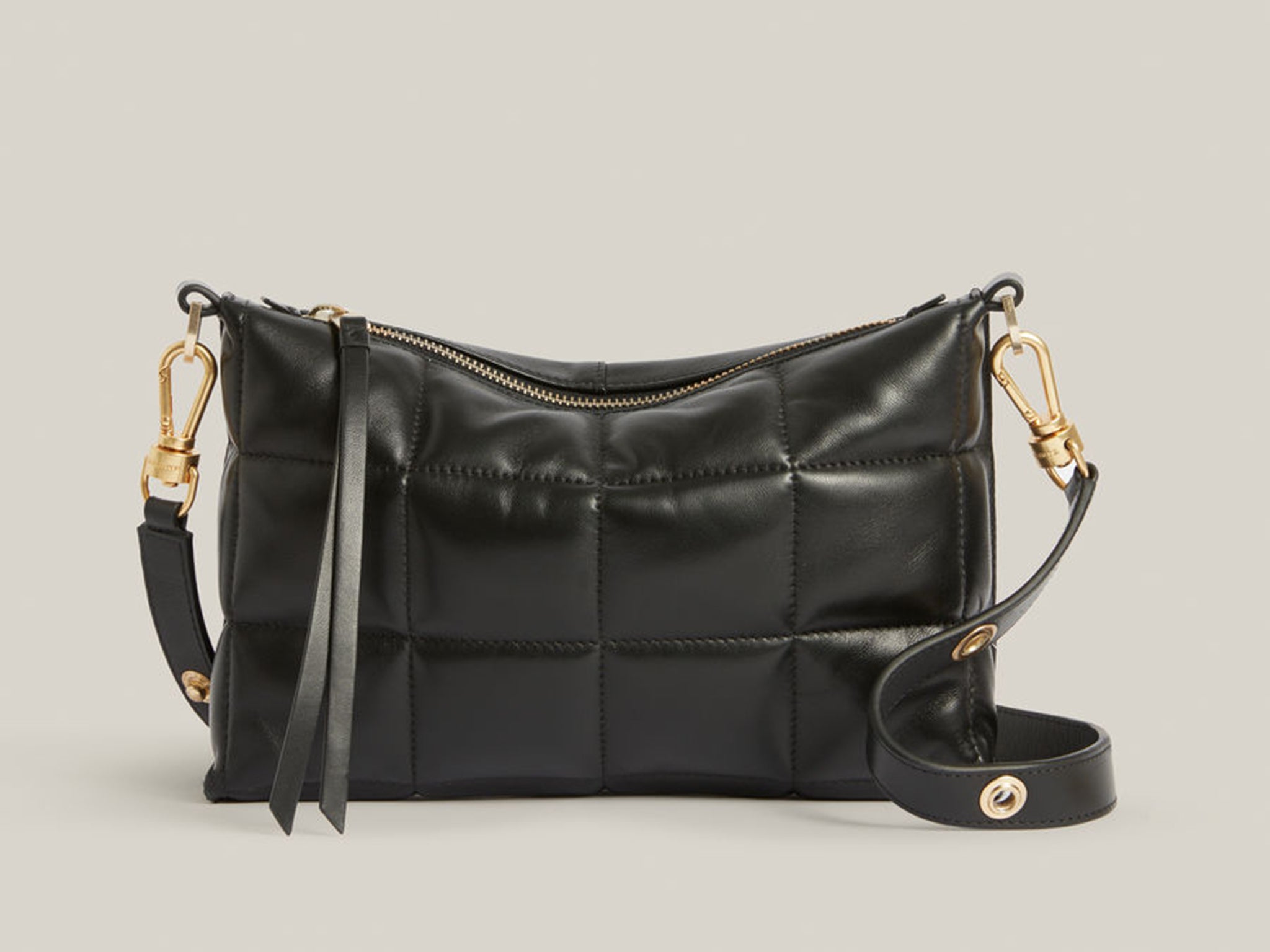 Best black leather store crossbody bag