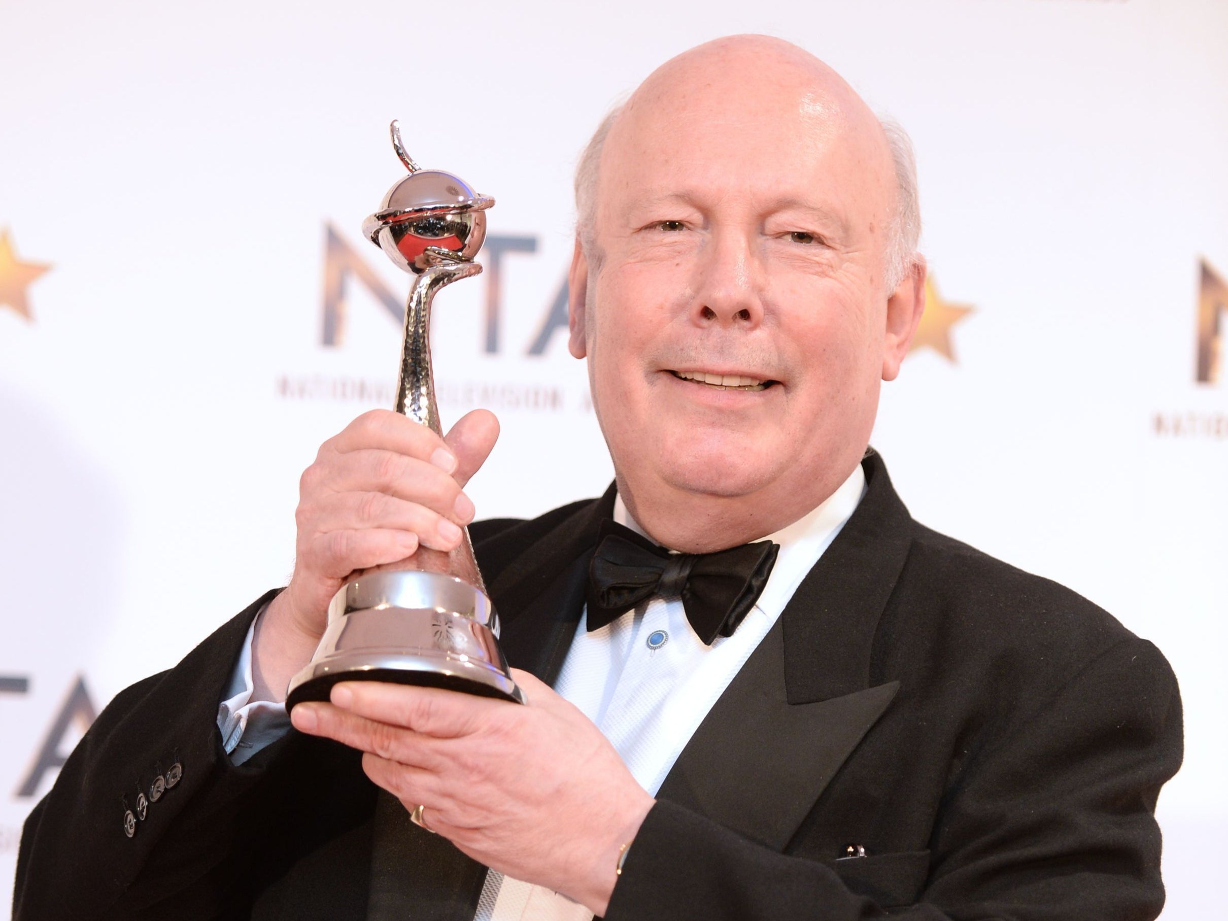 Lord Julian Fellowes, creator of Downton Abbey, at National Television Awards