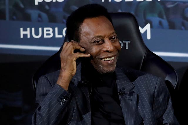 <p>Pele is in hospital with with an undisclosed health problem </p>