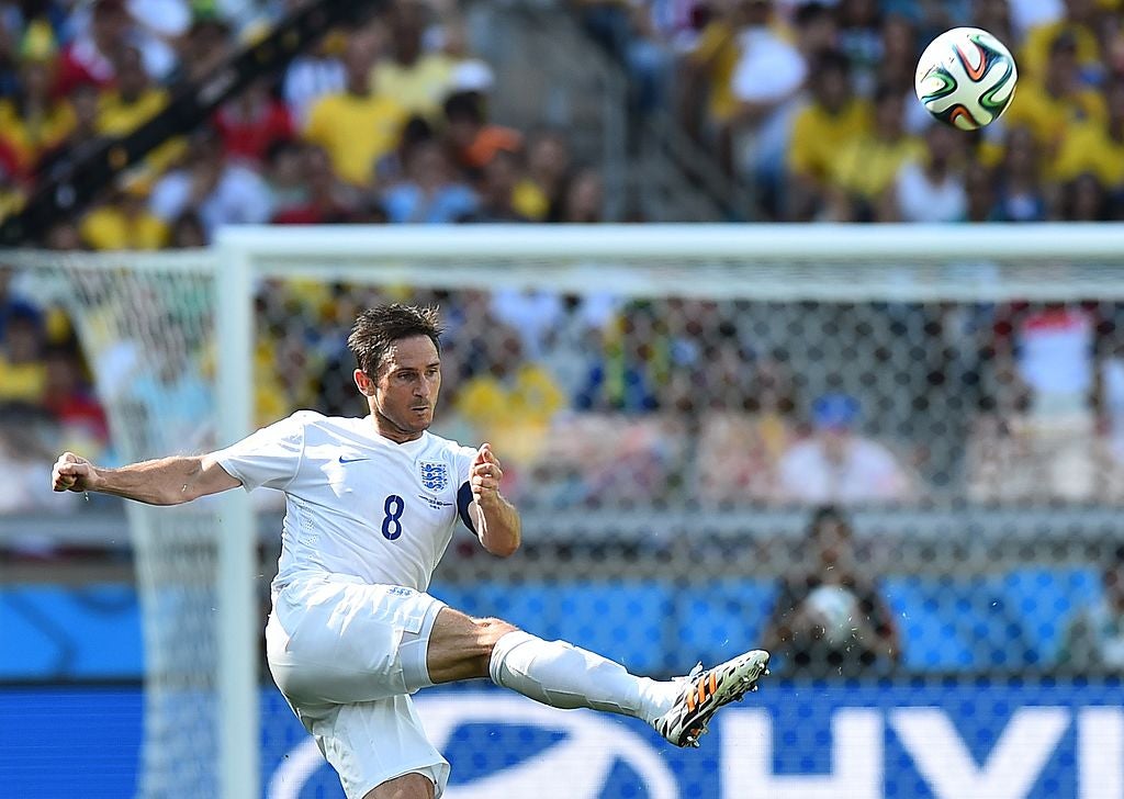 Frank Lampard had a goal chalked off against Germany in the 2010 World Cup