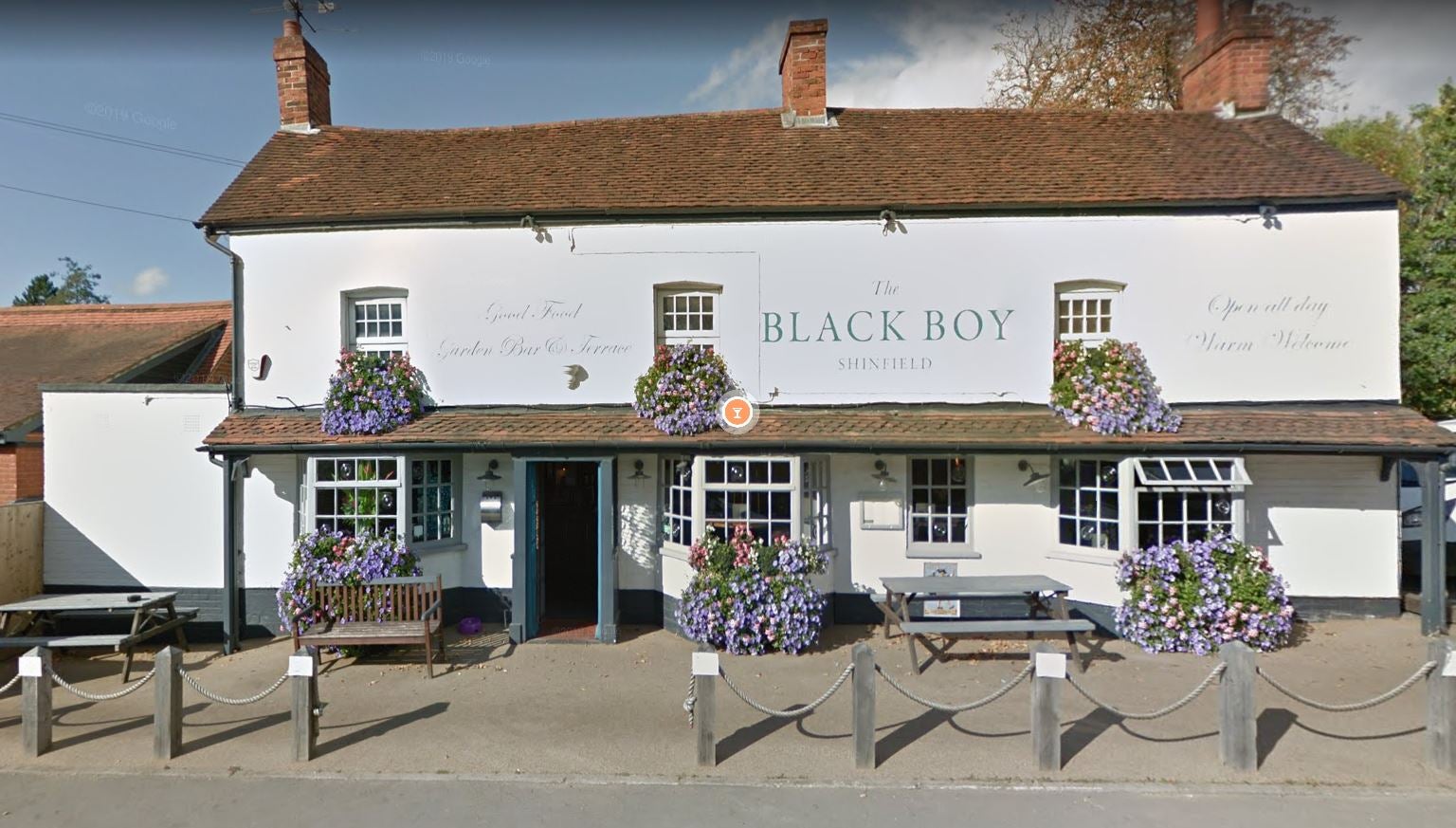 <p>The Black Boy in Shinfield, Berkshire, which now has a new name </p>