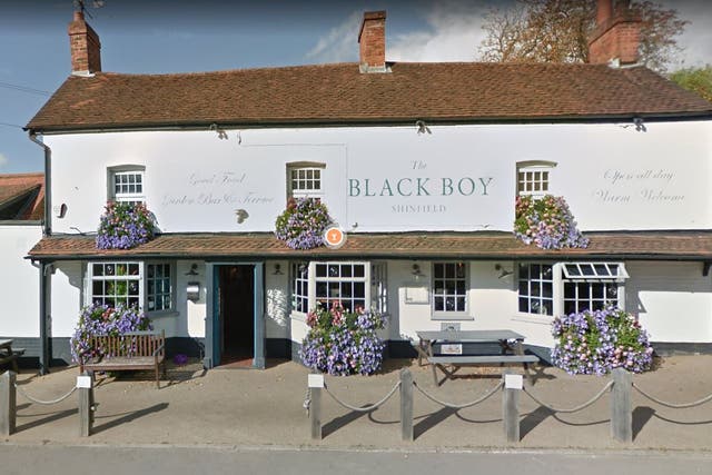 <p>The Black Boy in Shinfield, Berkshire, which now has a new name </p>