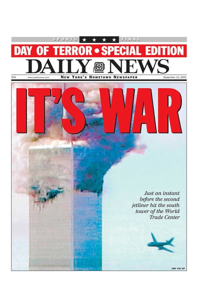 How the world’s newspapers retold the horror of 9/11 on their front ...