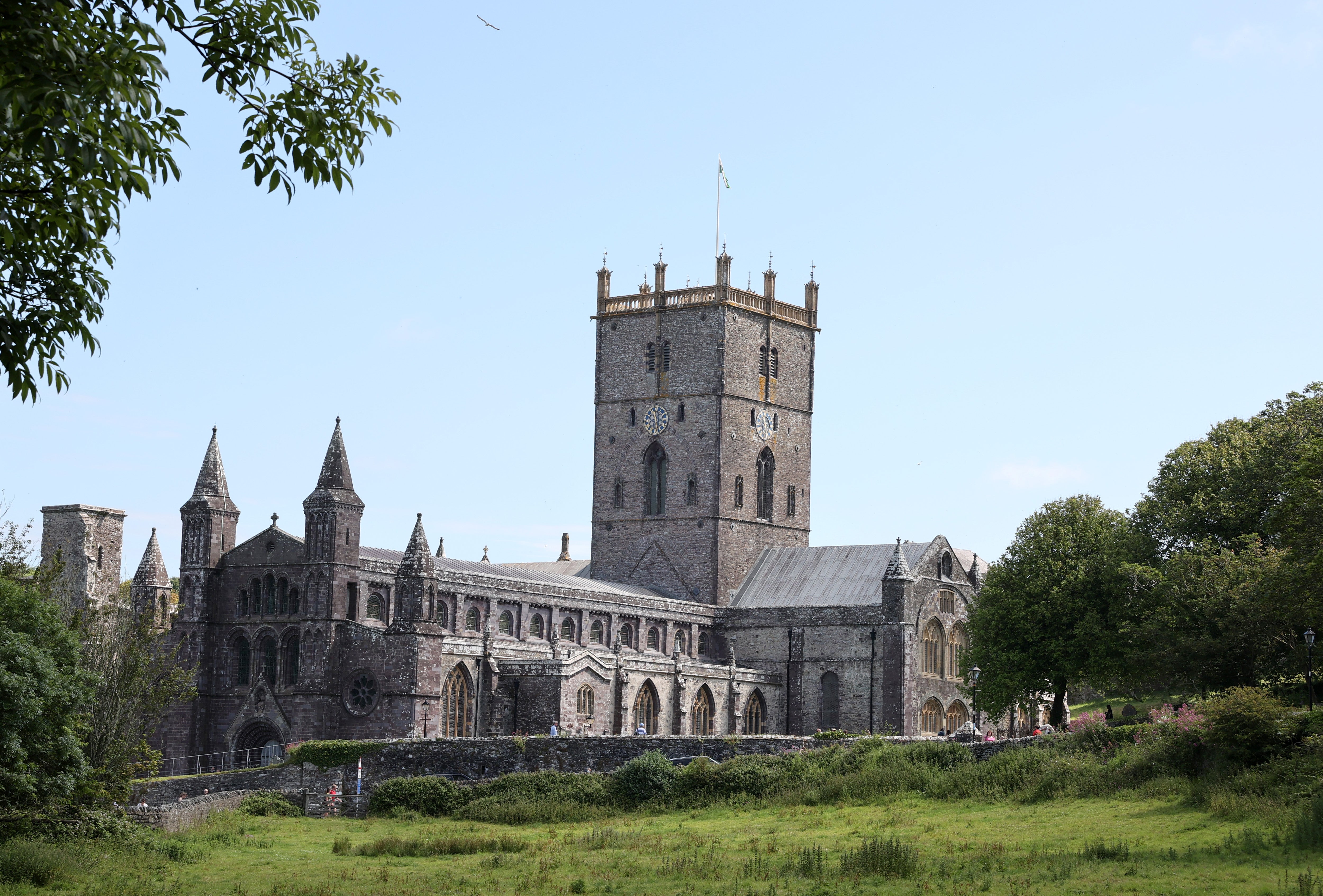St Davids Cathedral, in Pembrokeshire, Wales