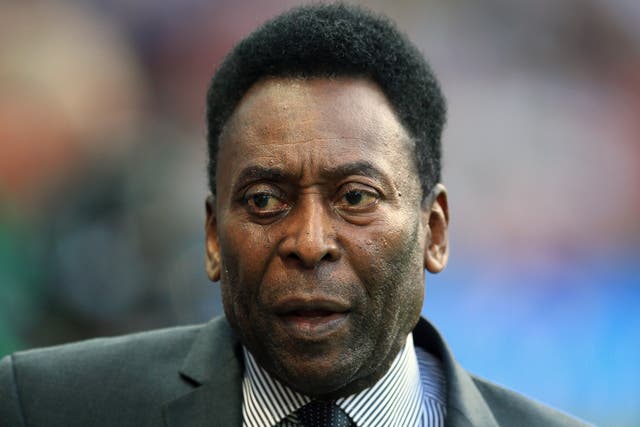 Pele has revealed recent surgery (Nigel French/PA)