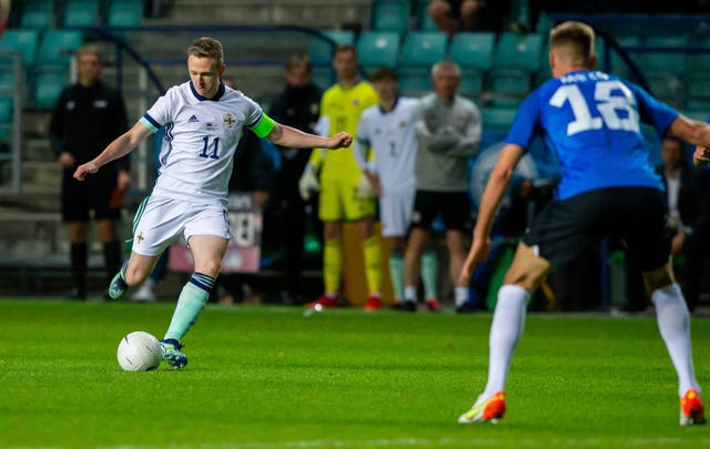 Shane Ferguson was the hero of Sunday’s 1-0 friendly win in Estonia (Raul Mee/PA)