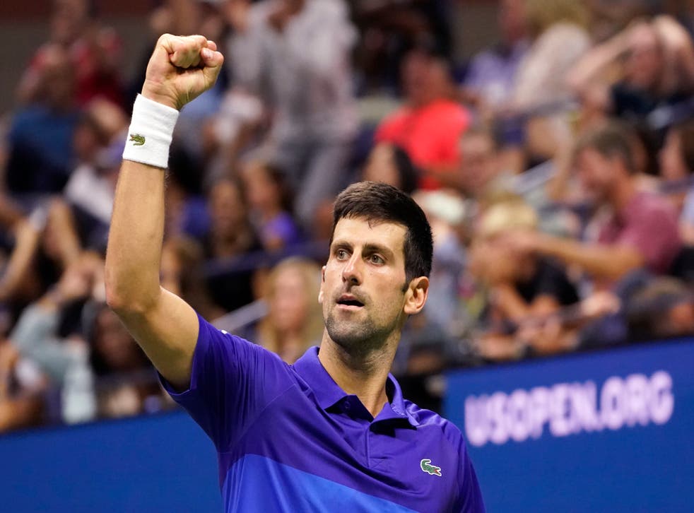 Novak Djokovic survived a first set scare to defeat Jenson Brooksby (John Minchillo/AP)