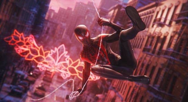 The spin-off follows new Spider-Man Miles as he traverses the skyline of Manhattan