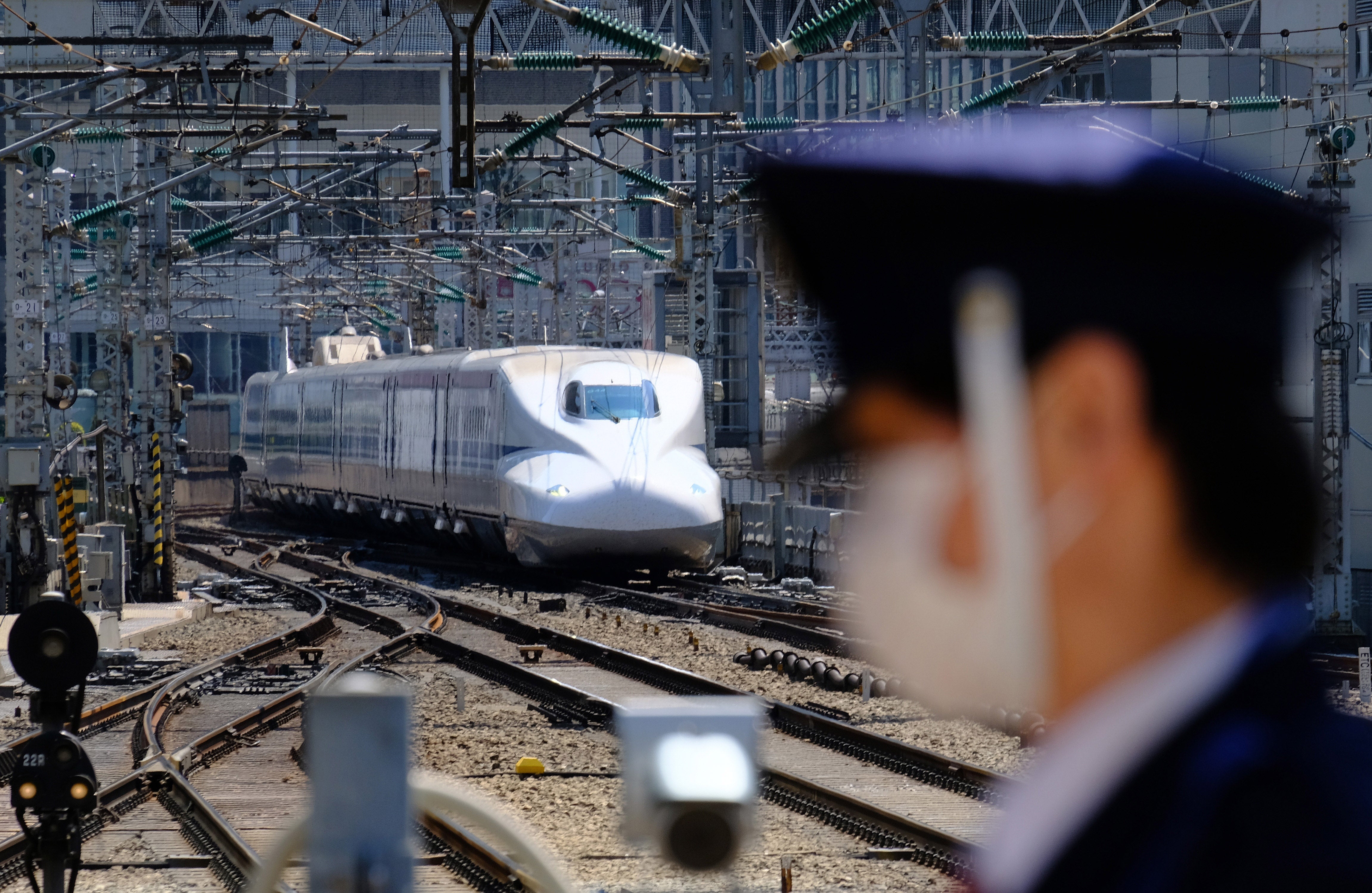 Japan’s shinkansen train uses superconducting magnetic levitation to achieve incredible speeds